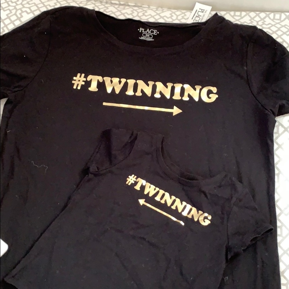 NWT mommy and me Twinning shirts!